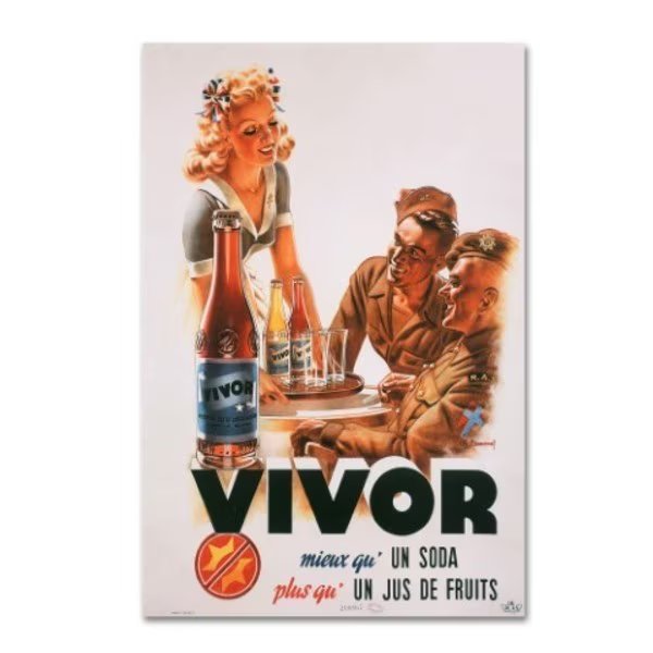 Vintage Apple Collection 'Vivor' Canvas Art, 12x19, Trademark Fine Art, Mfr#: ALI18349-C1219GG